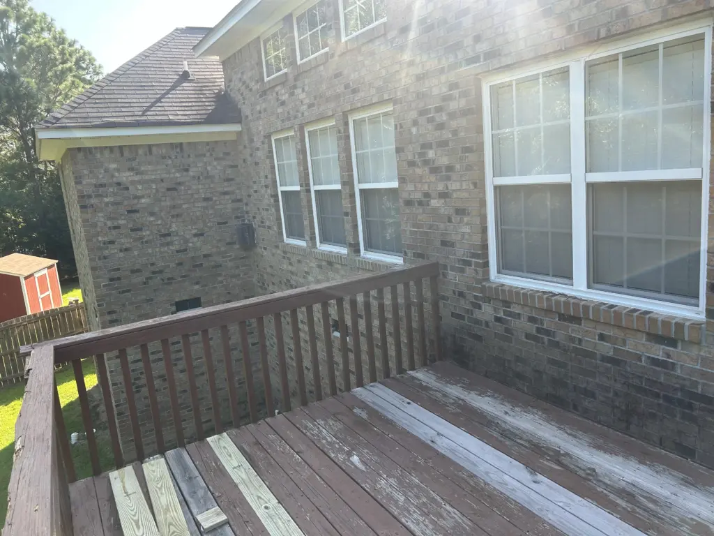 Deck and exterior wood finishing by Handy-Pro Solutions
